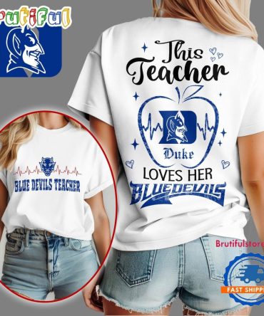 Duke Blue Devils Teacher Appreciation Month Vintage T Shirt