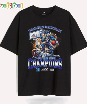 Duke Men'S Basketball Acc Regular Season Champions 2025 T Shirt