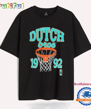 Dutch Bros 1992 Basketball T Shirt