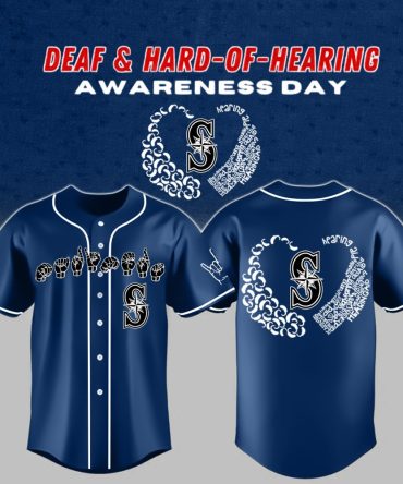 Seattle Mariners Baseball X Deaf & Hard-Of-Hearing Awareness Day Special Edition 2025