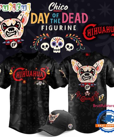 El Paso Chihuahuas X Dia De Los Muertos 2025 Baseball Jersey