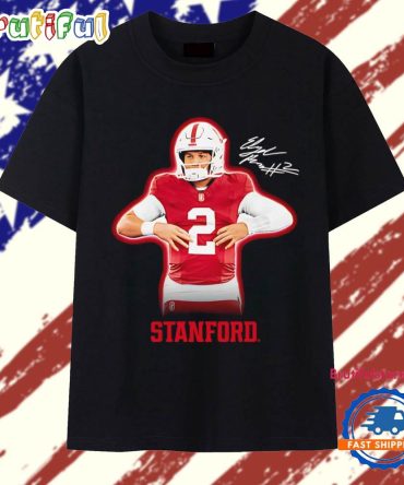 Elijah Brown Stanford Cardinal Portrait Ncaa T Shirt