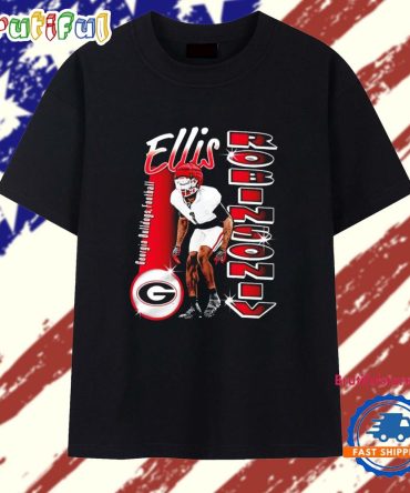 Ellis Robinson Iv Georgia Bulldogs Graphic T Shirt