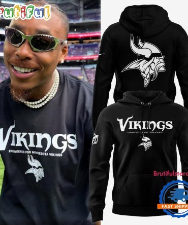 Engineered For Minnesota Vikings 2025 Hoodie