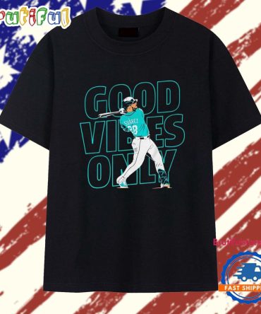 Eugenio Suarez Seattle Mariners Good Vibes Only T Shirt