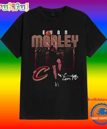 Evan Mobley Cleveland Cavaliers Shattered Signature T Shirt