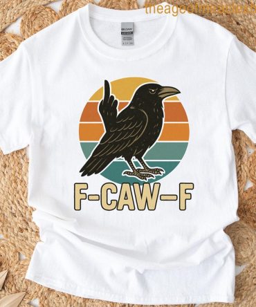F-Caw-F Rude Crow Vintage Attitude T-Shirt