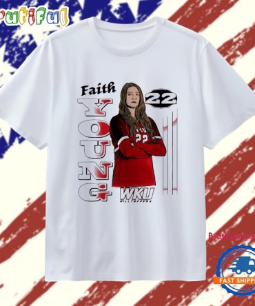 Faith Young Western Kentucky Volleyball Illustrated T Shirt