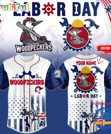Fayetteville Woodpeckers Labor Day 2025 Baseball Jersey
