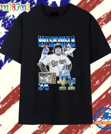 Fernando Mania #34 Los Angeles Dodgers T Shirt