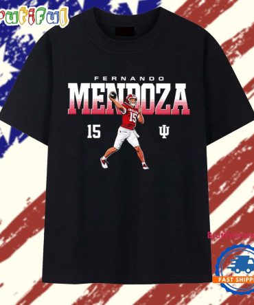 Fernando Mendoza Indiana Football Ncaa Caricature T Shirt