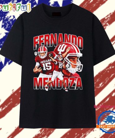 Fernando Mendoza Indiana Football Ncaa Individual Collage T Shirt