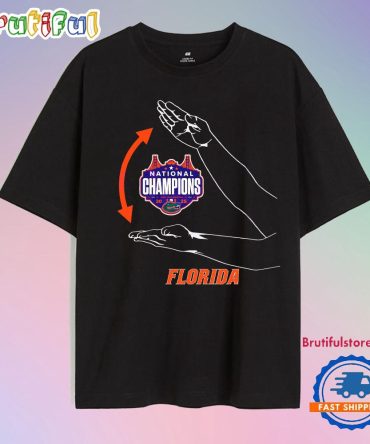 Florida Basketball National Champions Gator Chomp T Shirt