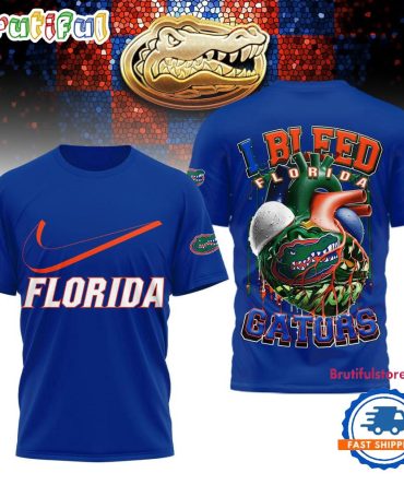 Florida Gators 2025 Ncaa I Bleed Unisex 3D Shirt