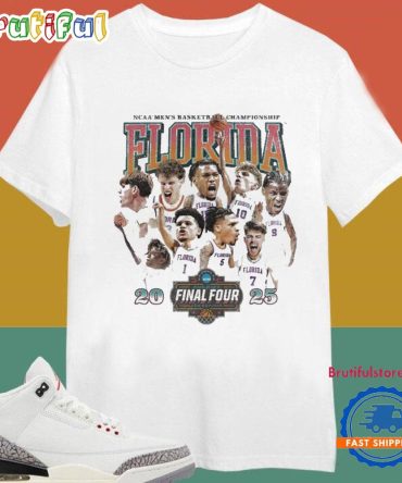 Florida Gators 2025 Ncaa Men’S Basketball Championship Final Four Bobblehead March Madness T Shirt