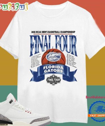 Florida Gators 2025 Ncaa Men’S Basketball Championship Final Four March Madness Banner T Shirt