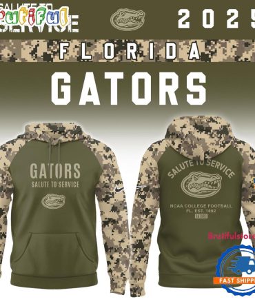Florida Gators 2025 Ncaa Salute To Service Limited New Hoodie