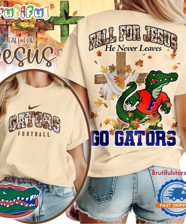 Florida Gators 2025 Ncaa Season Fall For Jesus Unisex 3D Shirt