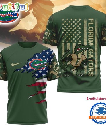 Florida Gators 2025 Ncaa Veteran Limited 3D Shirt
