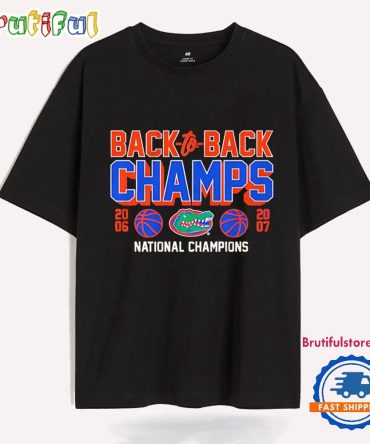 Florida Gators Back-To-Back National Champions T-Shirts