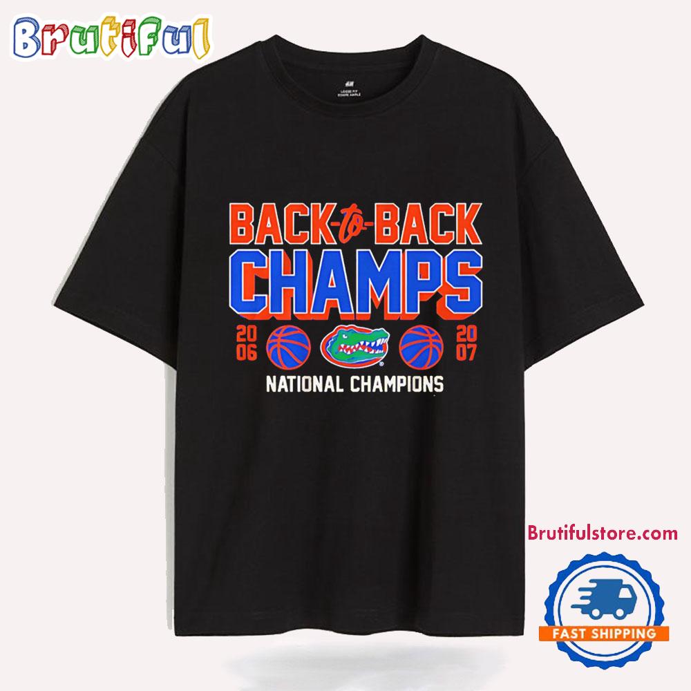 Florida Gators Back-To-Back National Champions T-Shirts