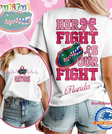 Florida Gators Her Fight Is Our Fight Vintage T Shirt