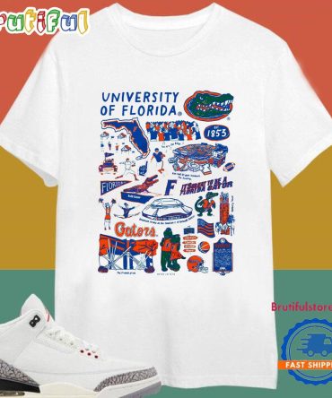 Florida Gators Impressions Artwork University Of Florida T Shirt