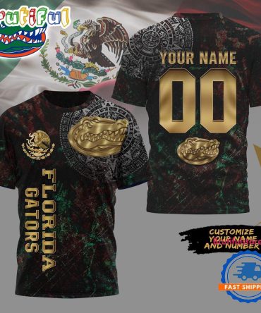 Florida Gators Mexican Heritage New Unisex 3D Shirt