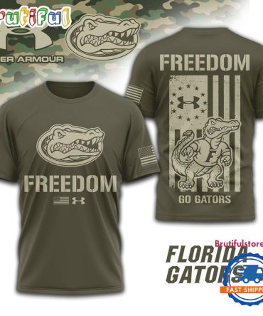 Florida Gators Ncaa Freedom Under Armour Limited Edition 3D Shirt