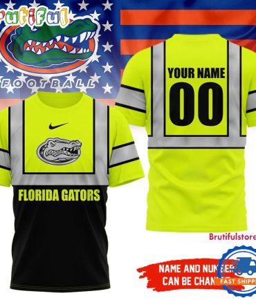 Florida Gators Ncaa Hi Vis Safety Unisex 3D Shirt