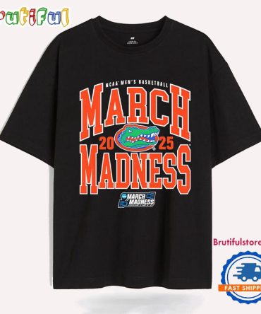 Florida Gators Ncaa Men’S Basketball March Madness 2025 Logo T Shirt