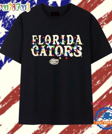 Florida Gators String Lights Christmas T Shirt