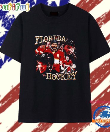 Florida Hockey Hockey Grunge T Shirt