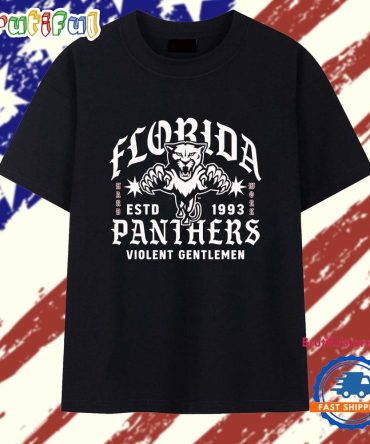 Florida Panthers X Vghc Hard Work Est 1993 T Shirt