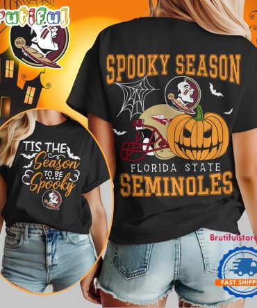 Florida State Seminoles 2025 Ncaa Halloween Spooky Season Vintage T Shirt