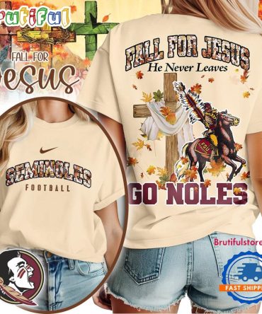 Florida State Seminoles 2025 Ncaa Season Fall For Jesus Unisex 3D Shirt