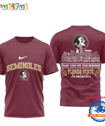 Florida State Seminoles Legends Of The Game Limited Edition T Shirt