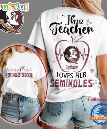 Florida State Seminoles Teacher Appreciation Month Vintage T Shirt