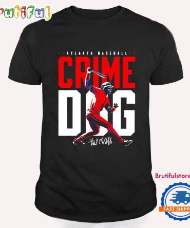 Fred Mcgriff Atlanta Crime Dog Signature T Shirt