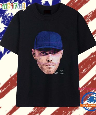 Freddie Freeman Los Angeles Baseball Vintage Headshot T Shirt