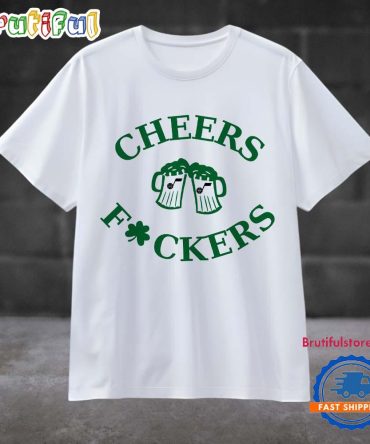 Funny St Patricks Day Cheers Fckers Utah Jazz Sport 2025 T Shirt