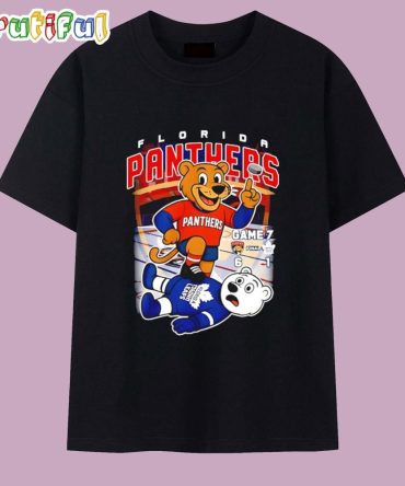 Game 7 Florida Panthers 6 1 Toronto Socre Mascot T Shirt