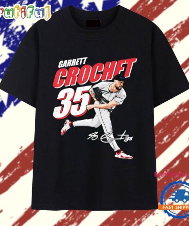 Garrett Crochet Boston Red Sox Signature Cartoon T Shirt