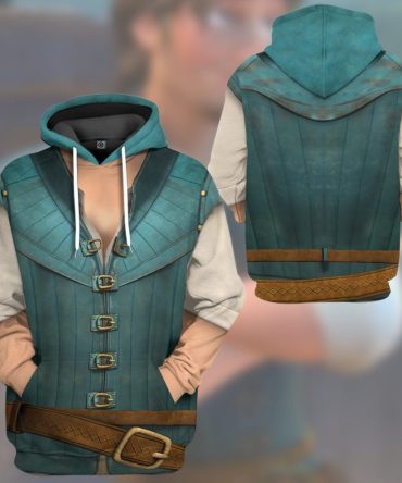 Disney T-Shirt Tangled Rapunzel Flynn Rider Prince Costume 3D Shirt Disney Hoodie