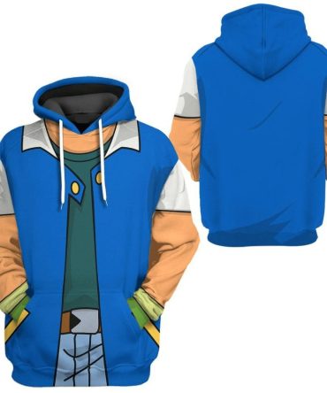 Pokemon Hoodie Ash Ketchum Pokemon Cosplay T-Shirt Colorful Unisex Adults New Release