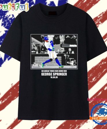George Springer Toronto Blue Jays 2025 American League Champions Moments T Shirt