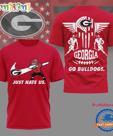 Georgia Bulldogs 2025 Ncaa Just Hate Us Limited 3D Shirt