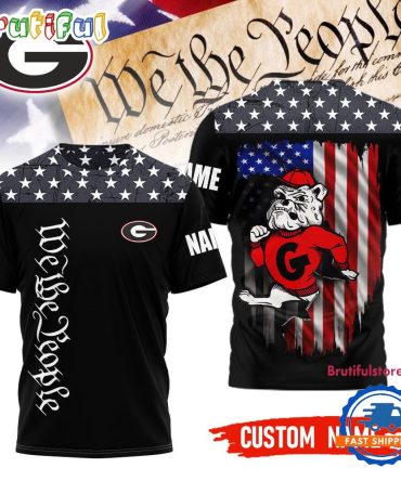 Georgia Bulldogs 2025 Ncaa We The People Limited Edition 3D Shirt
