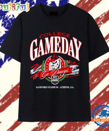 Georgia Bulldogs College Gameday Go Dawgs T Shirt