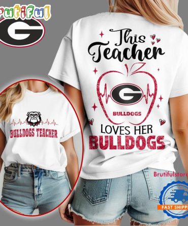 Georgia Bulldogs Teacher Appreciation Month Vintage T Shirt